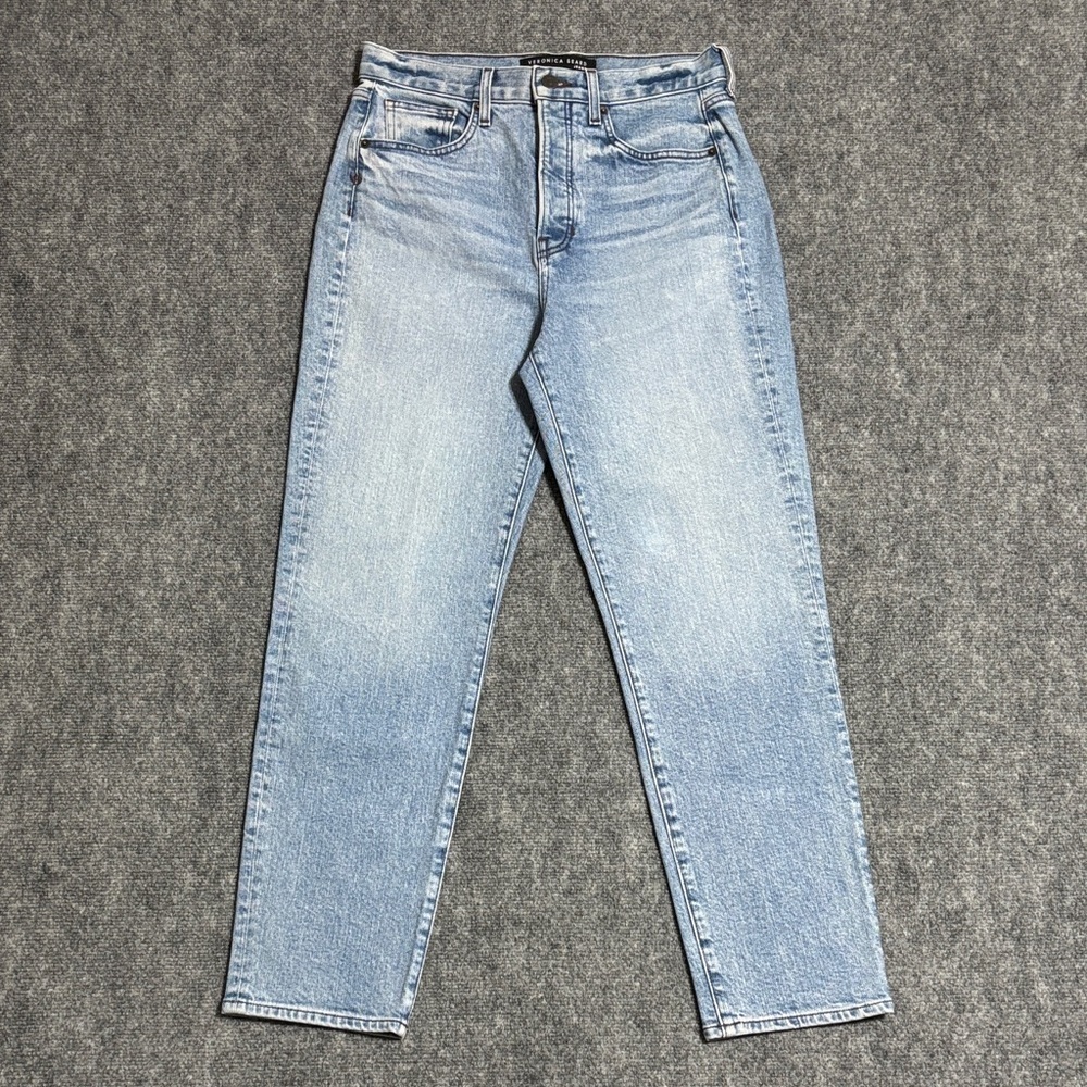 VERONICA BEARD
Ryleigh High-Rise Slim-Straight Jeans